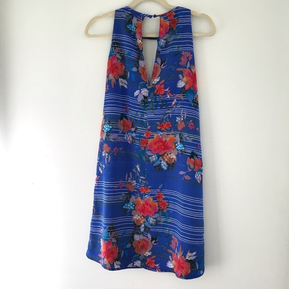 Charles Henrey Womens Tropical Floral Coconut Girl Cruise Shift Sundress medium - Picture 4 of 8